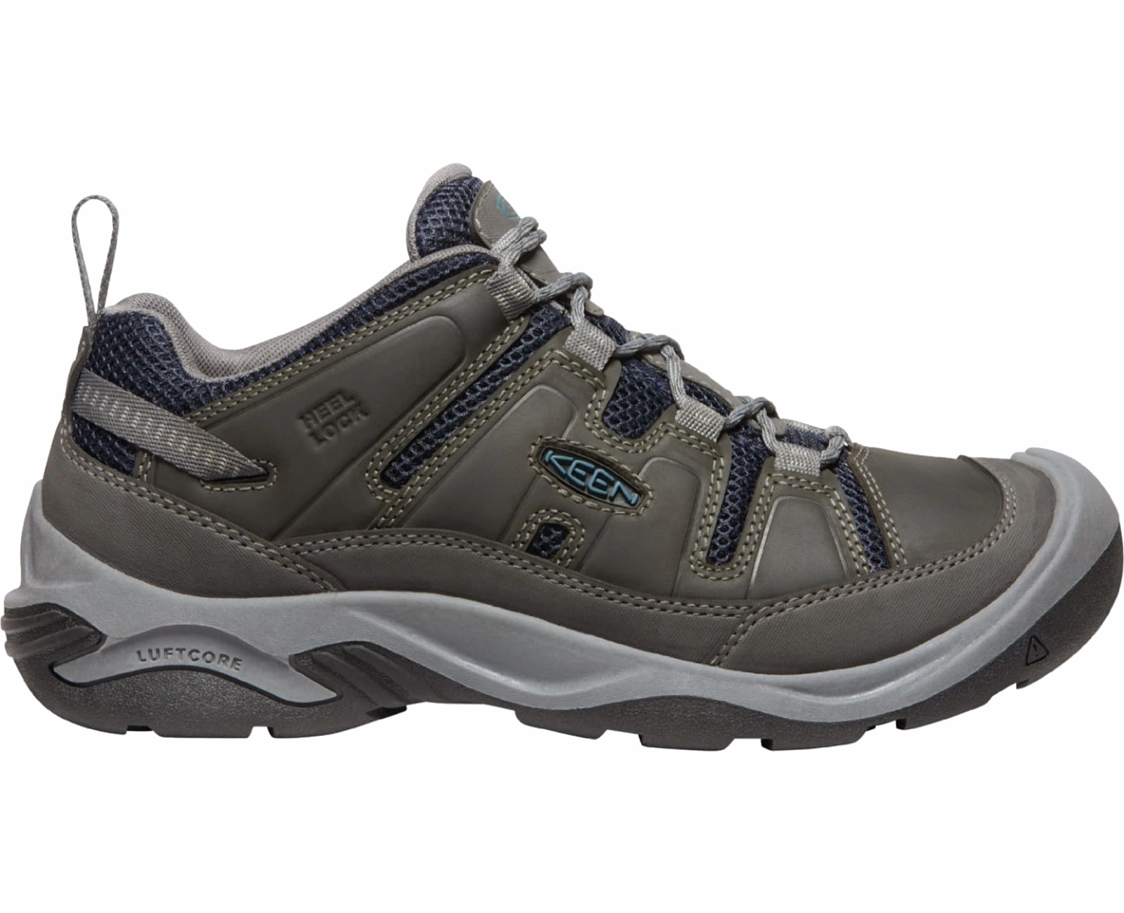 Work Hiking Shoes 1026767 Keen Men's Circadia Mid WP Steel Gray/Legion Blue