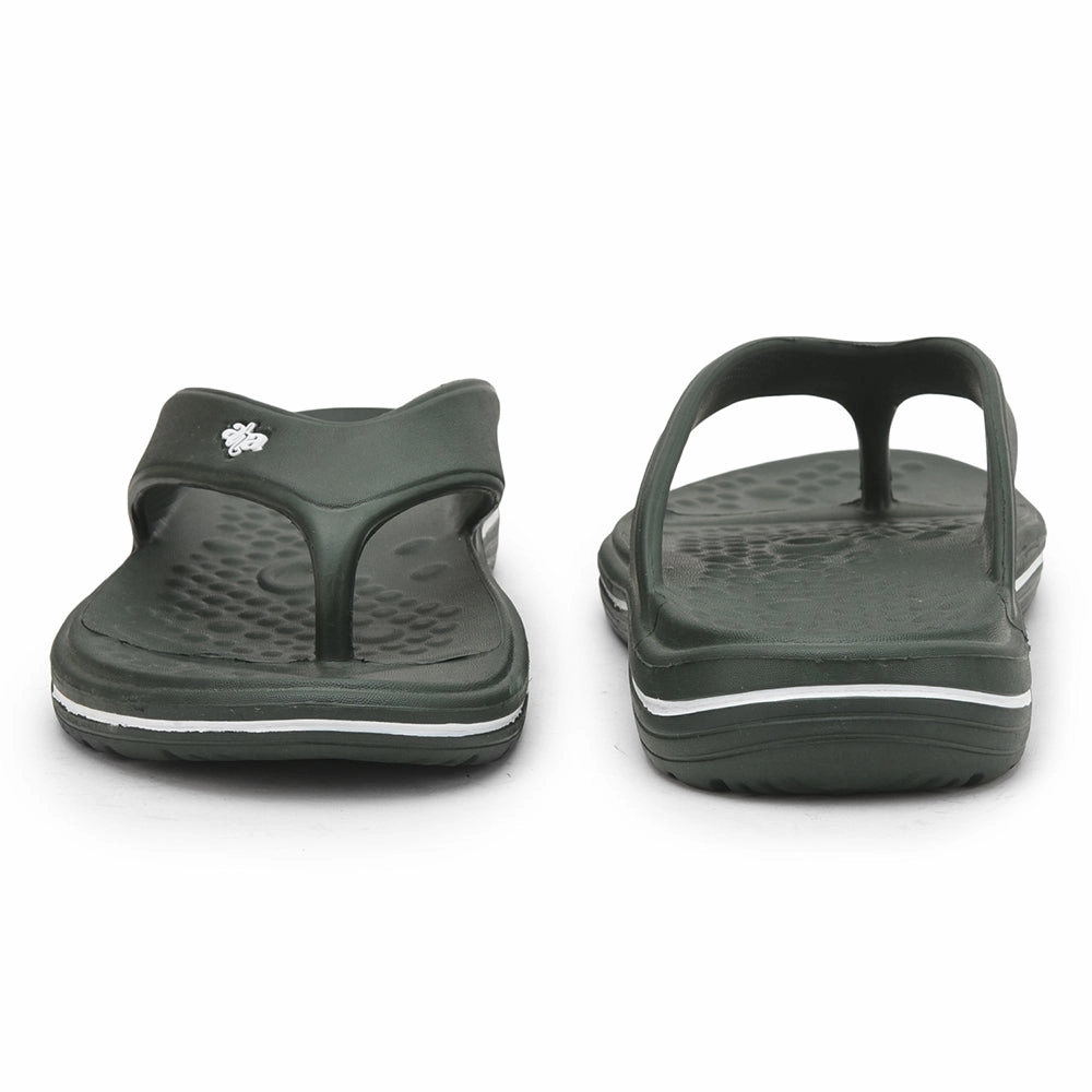A-HA Casual Olive Green Flip Flop For Men BEACHTIME By Liberty Natalie Portman Flip Flops