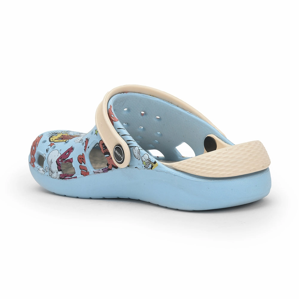 A-HA Sky Blue Clogs For Men LPMXT-810 By Liberty Sandals South Coast Jamaica