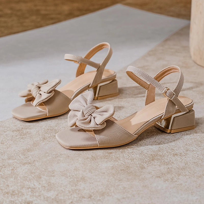 Sandals Gift Card Women Fashion Casual Summer Chunky Heel Sandals