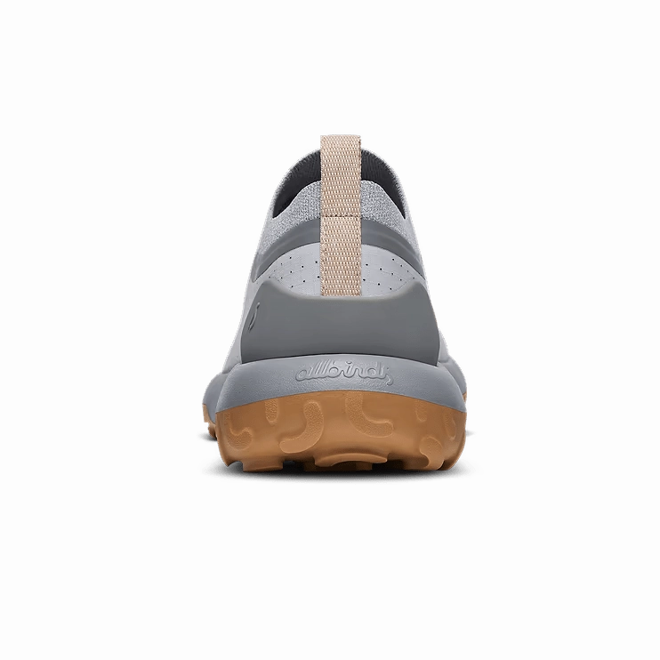 Wide Trail Shoes Allbirds Trail Runners SWT - Medium Grey (Rugged Khaki Sole)