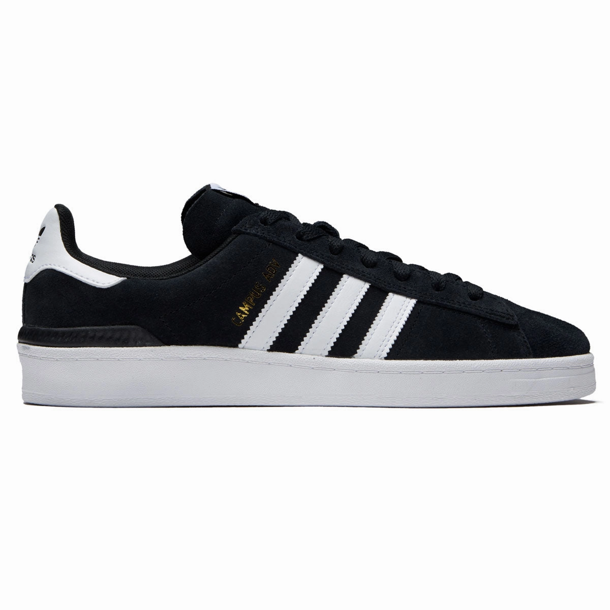 Adidas Campus ADV Shoes - Black/White/White