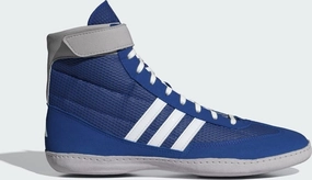 Thigh Combat Boots adidas Combat Speed 4 Wrestling Shoes Mens Boots MMA Boxing Adult Blue