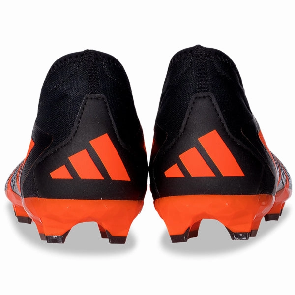 adidas Predator Accuracy.3 Laceless Firm Ground Soccer Cleats (Tea Solar Orange/Black) Wide Toe Box Soccer Cleats
