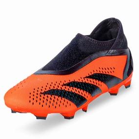adidas Predator Accuracy.3 Laceless Firm Ground Soccer Cleats (Tea Solar Orange/Black) Soccer Cleat Designer