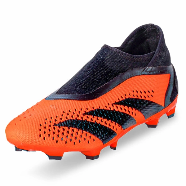 Most Expensive Pair Of Soccer Cleats adidas Predator Accuracy.3 Laceless Firm Ground Soccer Cleats (Tea Solar Orange/Black)