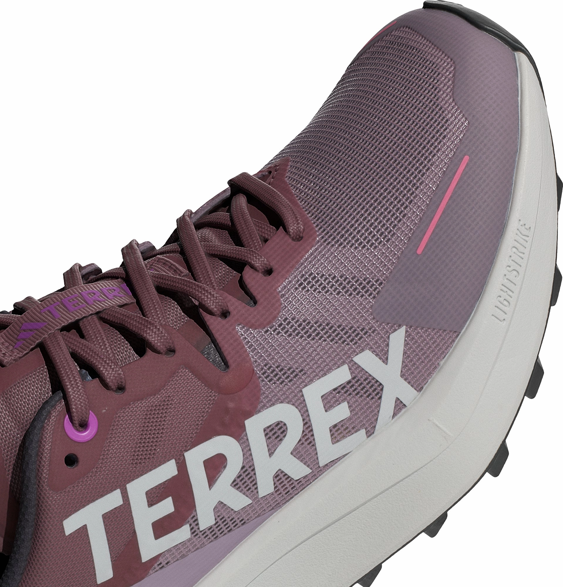 adidas Terrex Agravic 3 Womens Running Shoes - Purple Carbon Trail Shoe