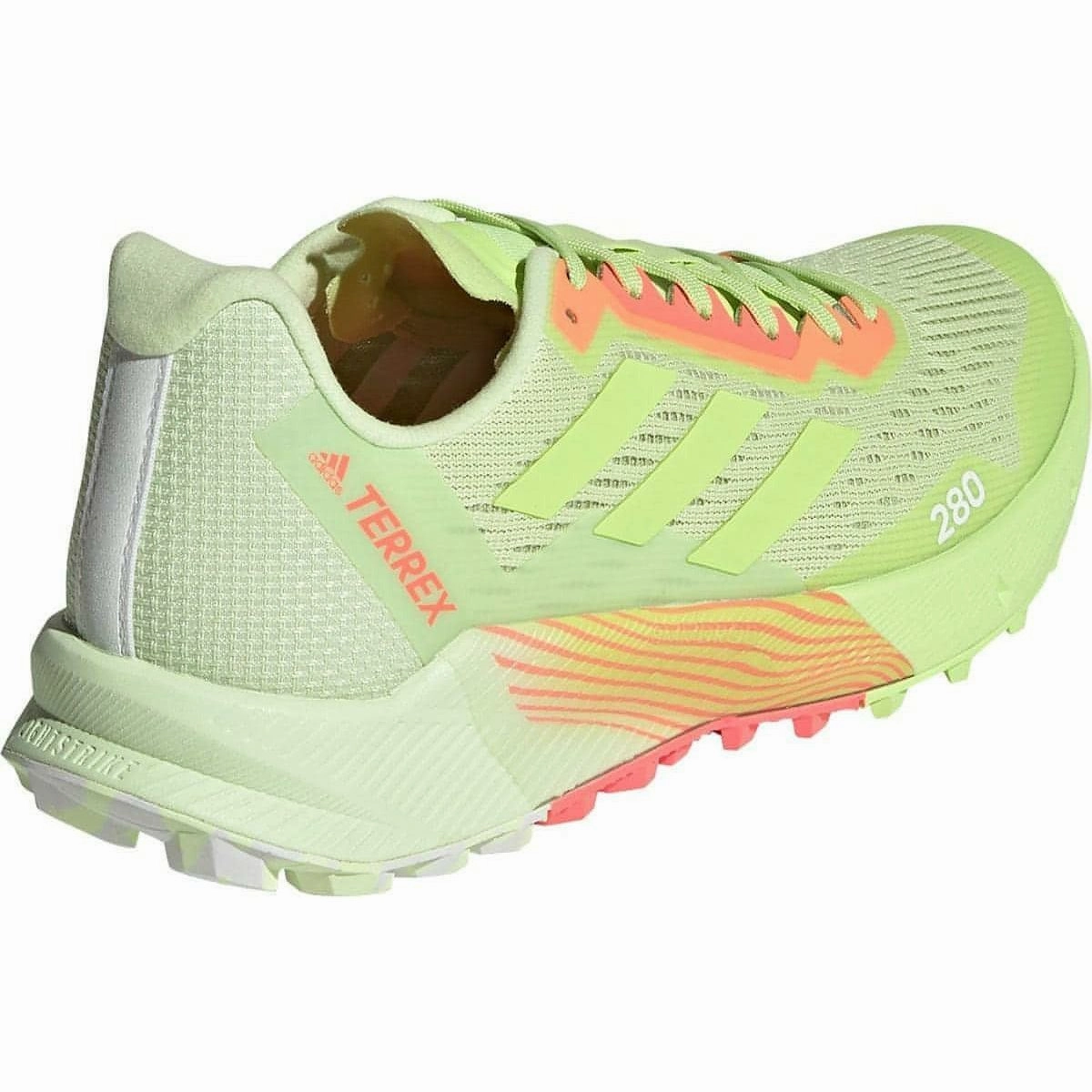 adidas Terrex Agravic Flow 2 Womens Trail Running Shoes - Yellow Trail Vs Running Shoes