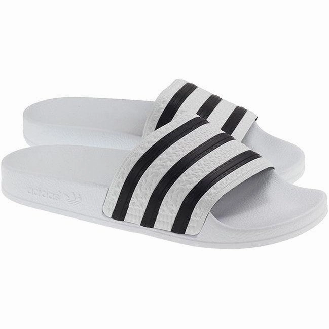 Made In Usa Flip Flops Adidas Womens Adilette Slide White Black