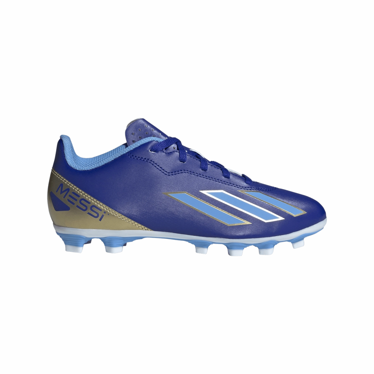 Superfly Academy Fg Soccer Cleats adidas X Crazyfast Messi Club Junior Soccer Cleats ID0720 Lucid Blue/Blue Burst/Cloud White