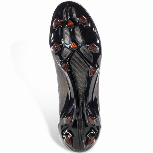 adidas X Speedportal.1 FG (Core Black/Solar Green/Solar Red) Soccer Cleats And Soccer Ball