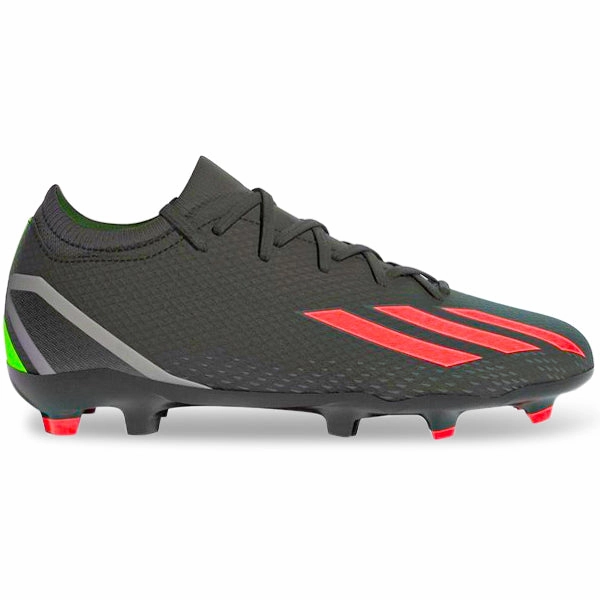adidas X Speedportal.3 FG (Core Black/Solar Red) Soccer Cleats For Agility
