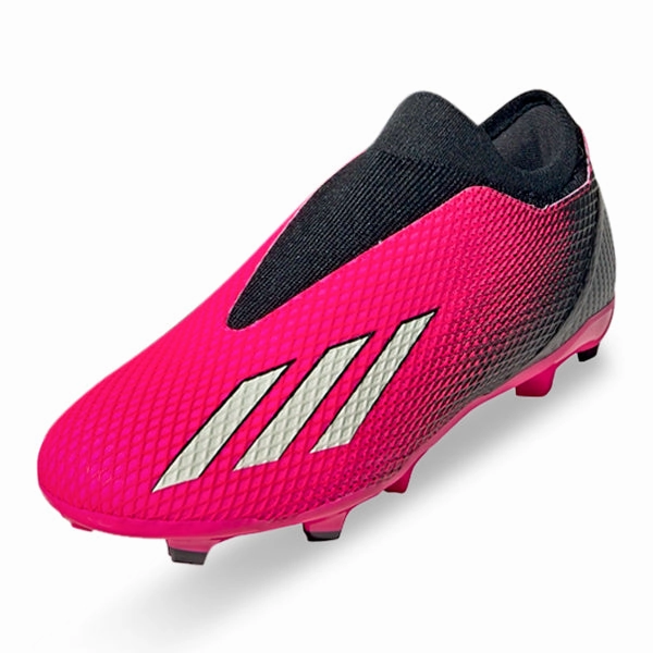 Soccer Ball With Cleats adidas X Speedportal.3 Laceless Firm Ground Soccer Cleats (Team Shock Pink/Core Black)