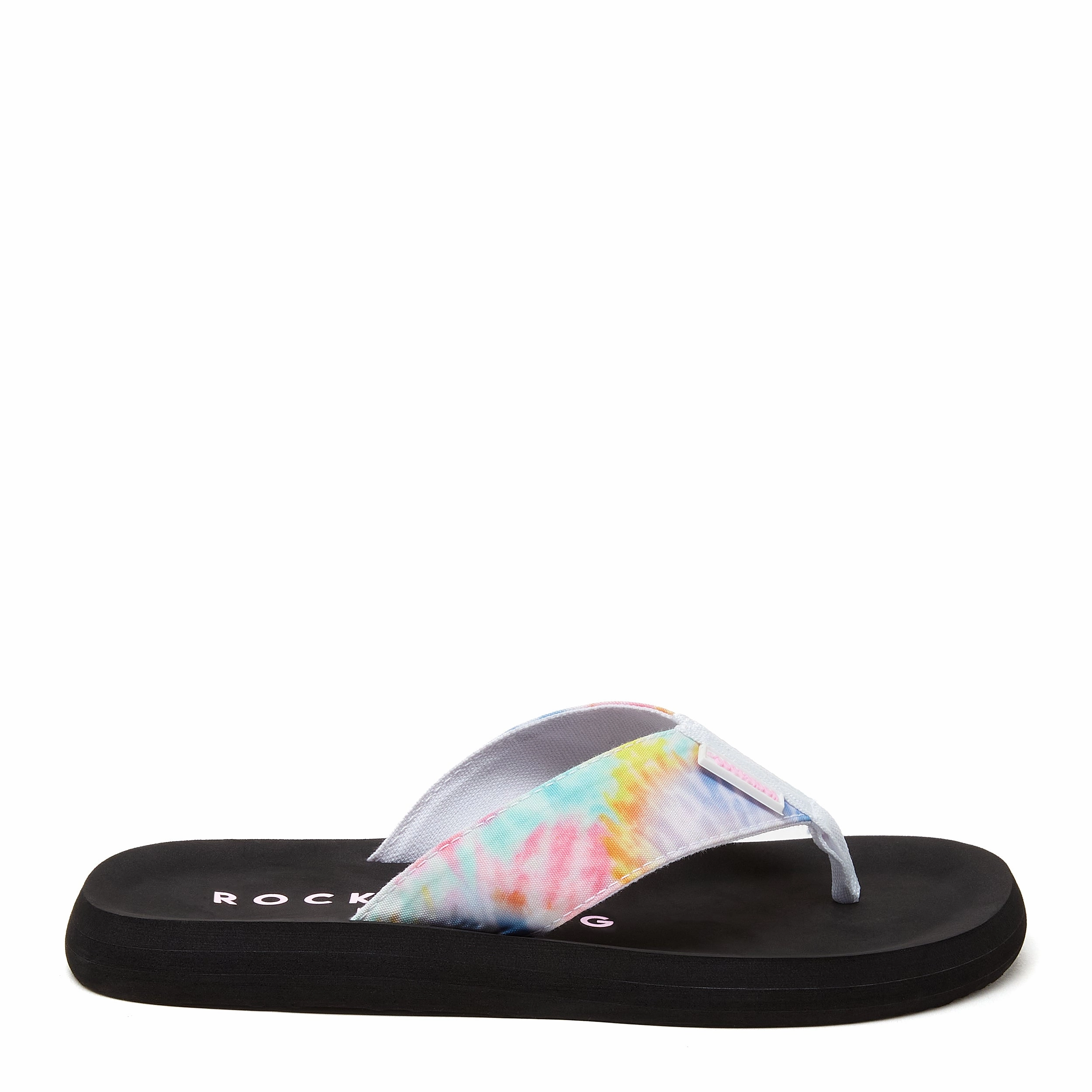 Adios Pastel Tie Dye Flip-Flops Labrador Flip Flops