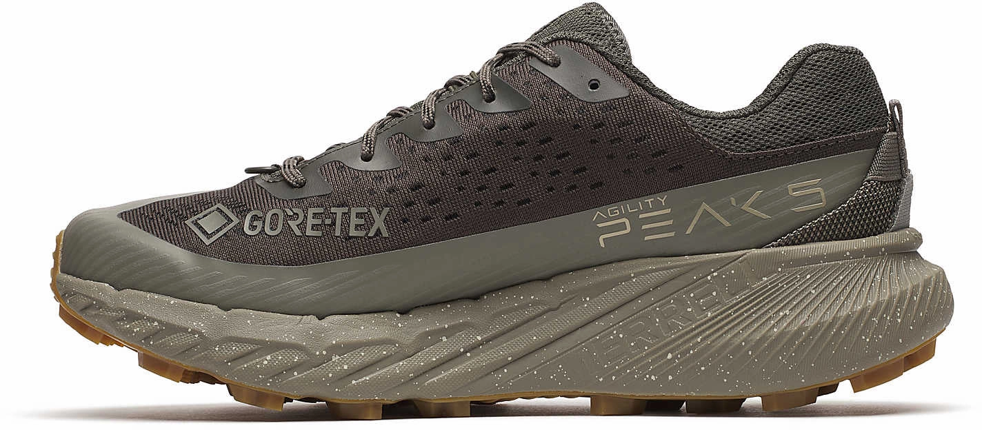 Merrell Agility Peak 5 GORE-TEX Mens Trail Running Shoes - Grey Trailer