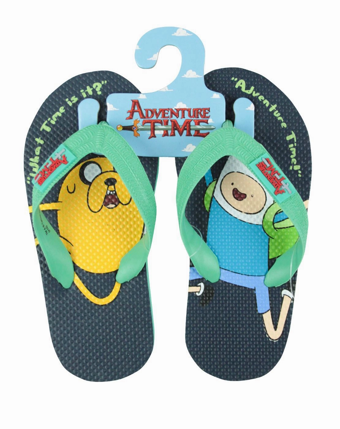 Archies Flip Flops Coupon Adventure Time Finn And Jake Kid's Flip Flops