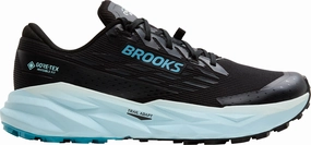 Foot Shaped Trail Running Shoes Brooks Cascadia 19 GORE-TEX Womens Trail Running Shoes - Black