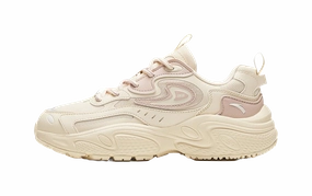 Hiking Shoes Summer Anta Starlight Breathable Support Low top Chunky Sneakers Women's Ecru