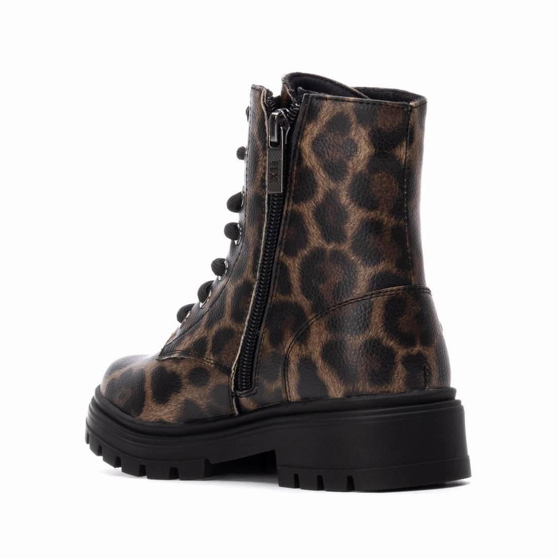 Stretch Suede Ankle Boots XTI Kids Boot 151331 Leopard