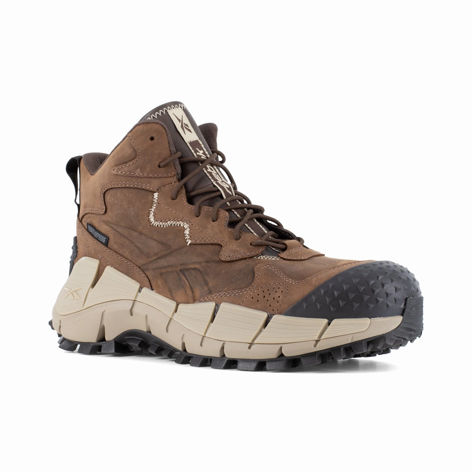 Waterproof Runn Reebok Mens Zig Kinetica Edge II Crazyhorse Leather Waterproof Hiker Work Boots