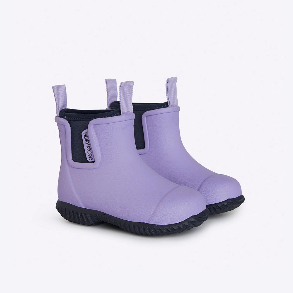 Hunter Rain Boots Wiki Bobbi Kids Wellington Boot // Lavender & Navy