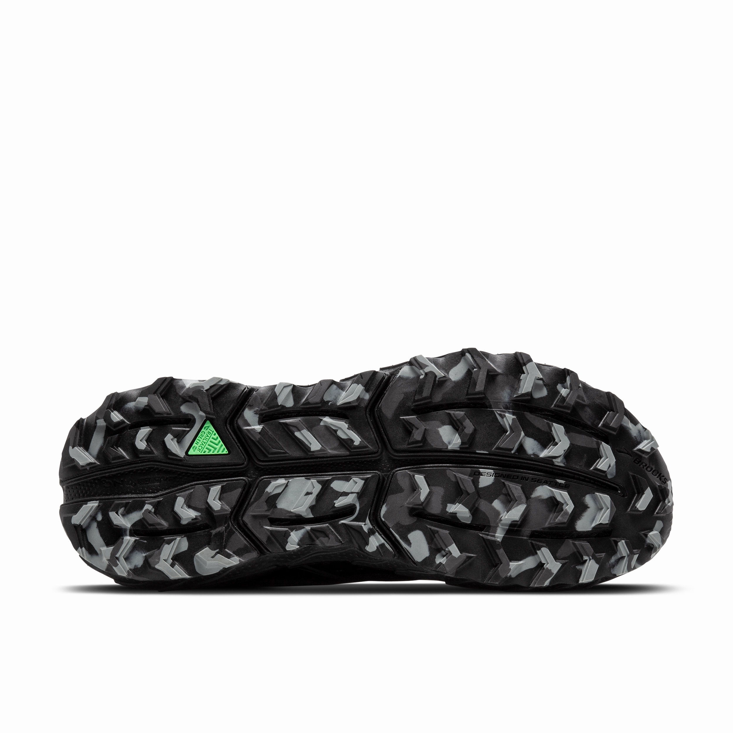 Brooks Cascadia 18 | Black / Blackened Pearl | Womens Nitrel V1 Fuelcore Trail Running Shoe