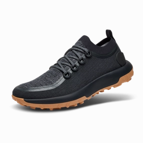 Allbirds Trail Runners SWT - Natural Black (Rugged Khaki Sole) Difference Trail Running Shoes