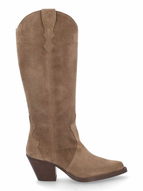 Alpe Vendome Knee High Boots Sander Knee High Buckle Boots