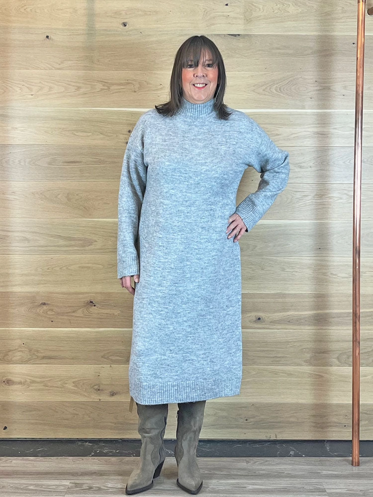 Alpe Vendome Knee High Boots Sander Leather Kitten Heel Knee High Boots