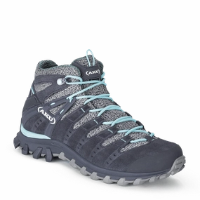 Alterra Lite Mid GTX - Anthracite/Light Blue Inov8 Hiking Boots