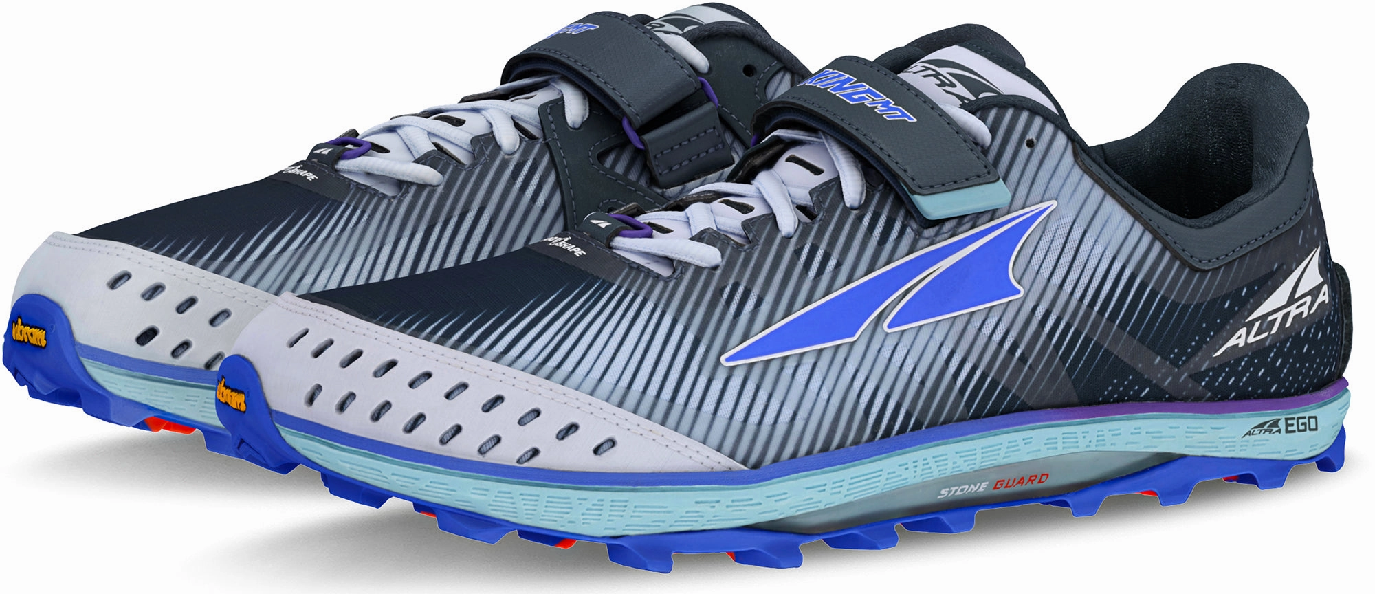 Altra King MT Mens Trail Running Shoes - Blue Best Ultra Trail Running Shoe