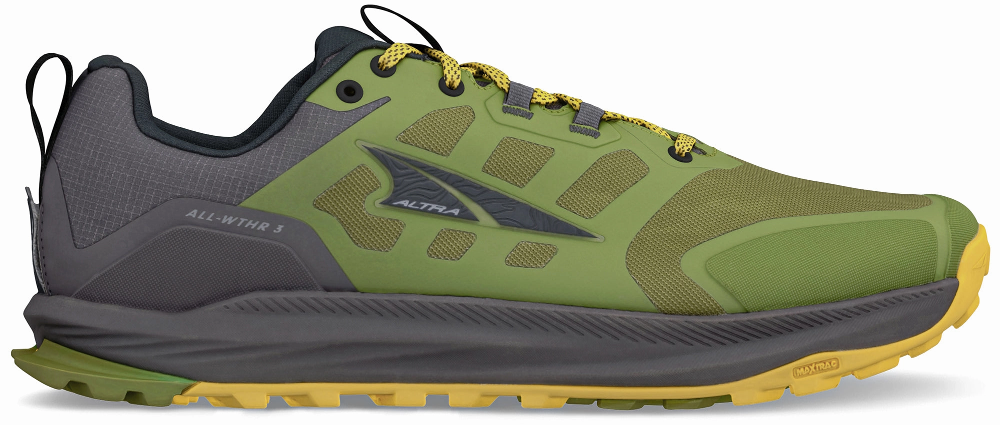 Altra Lone Peak 9 Waterproof Mens Trail Running Shoes - Green Retro Trail Running Shoes