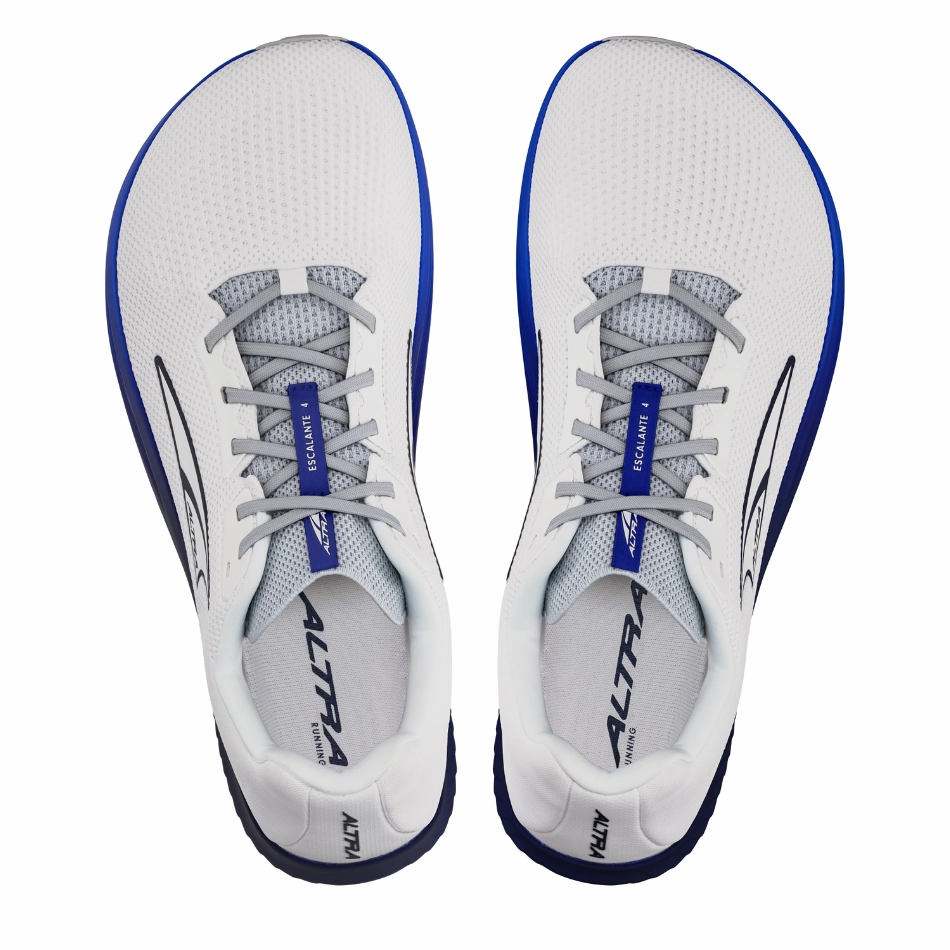 Best Value Cross Trainer Shoes Altra Men's Escalante 4 Running Shoes in White/Blue AW25