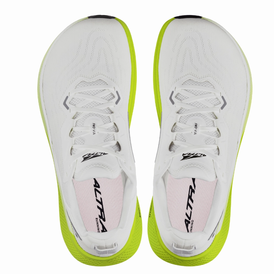 Nike Daily Trainer Shoes Altra Men's FWD Via Running Shoes in White/Lime AW25