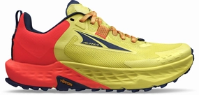 Altra Timp 5 Womens Trail Running Shoes - Yellow Best Trail Running Shoes For Bad Knees