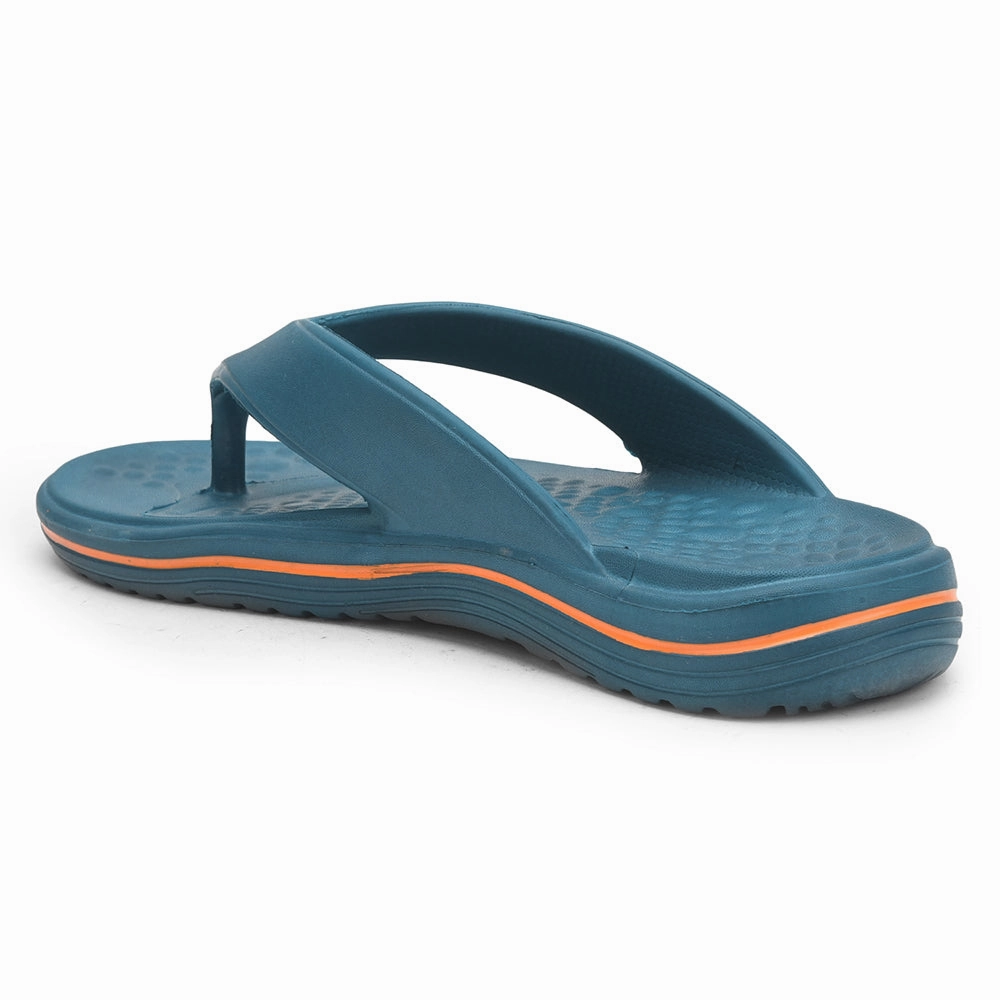 A-HA Casual Teal Blue Flip Flop For Men BEACHTIME By Liberty Flip-flopping