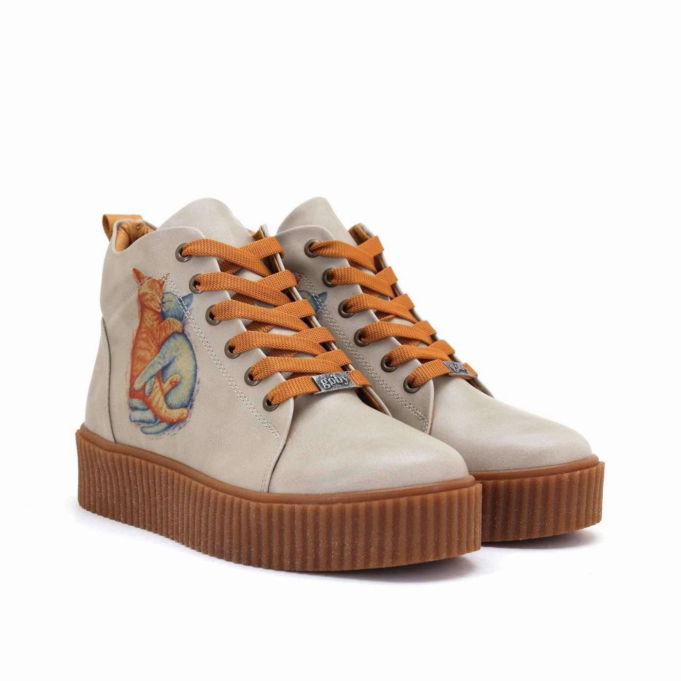 Ankle Boots PNN108 Ankle Boots Heels Lace Up