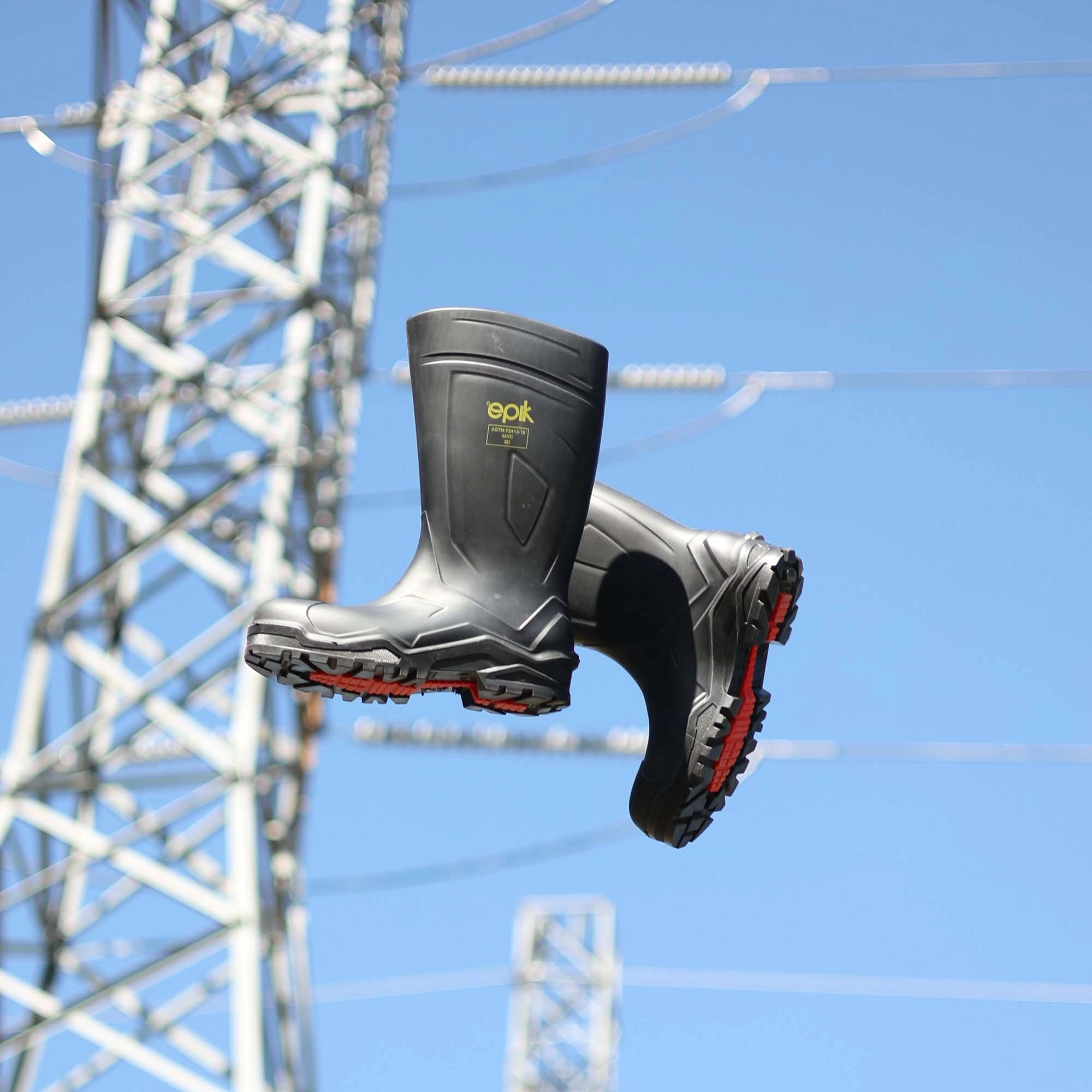 Power Safety Boot Dallas Cowboys Rain Boots