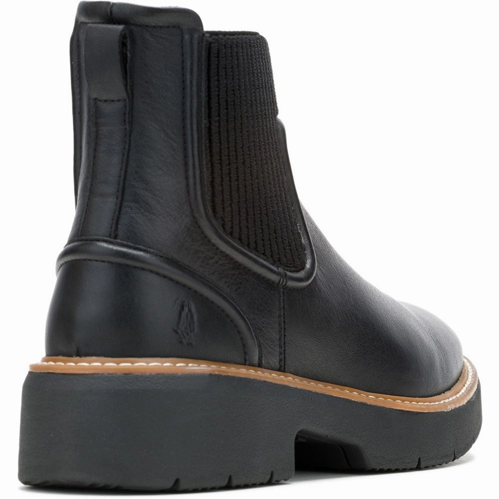 Black Sock Jodie Ankle Boots Flat Zip Up Ankle Boots