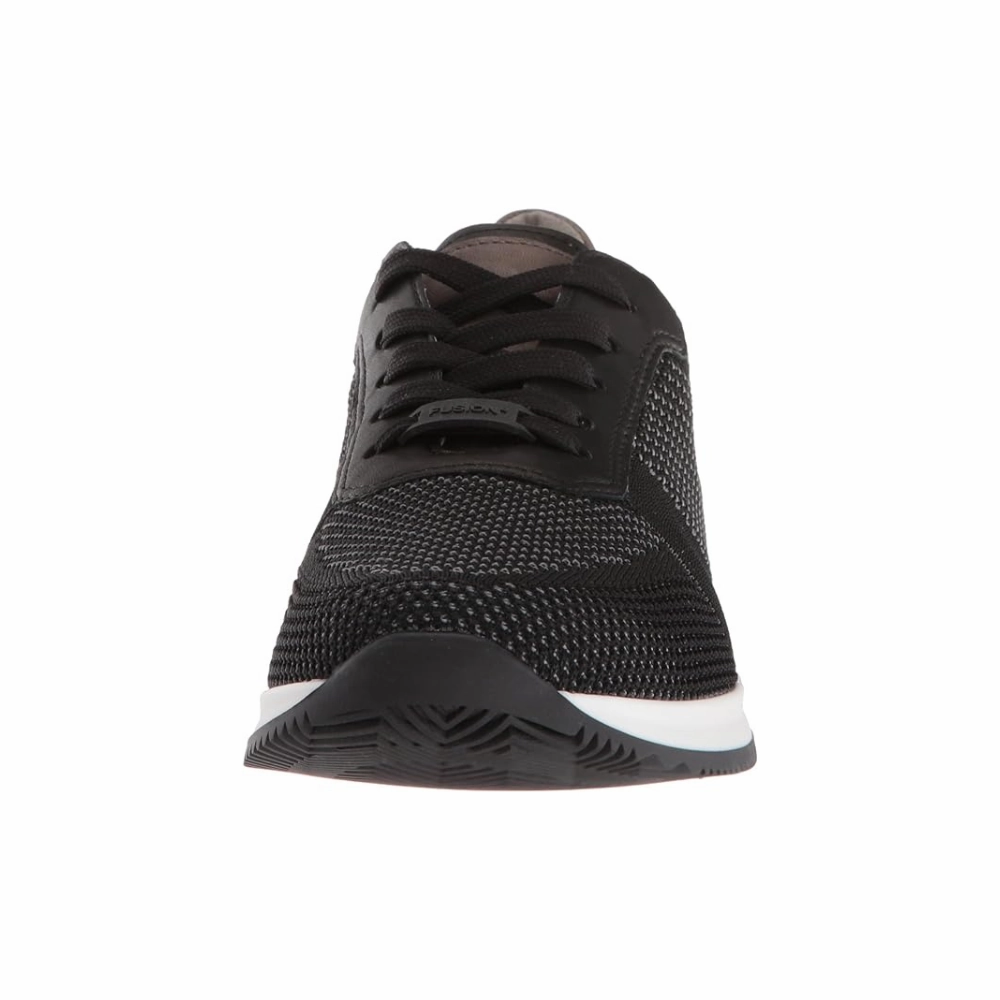 Best Walking Shoe Best Walking Ara Louie Black Leather Sneaker (Men's)