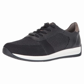 Ara Louie Navy/Grey Nubuck Sneaker (Men's) Sale Walking Shoes