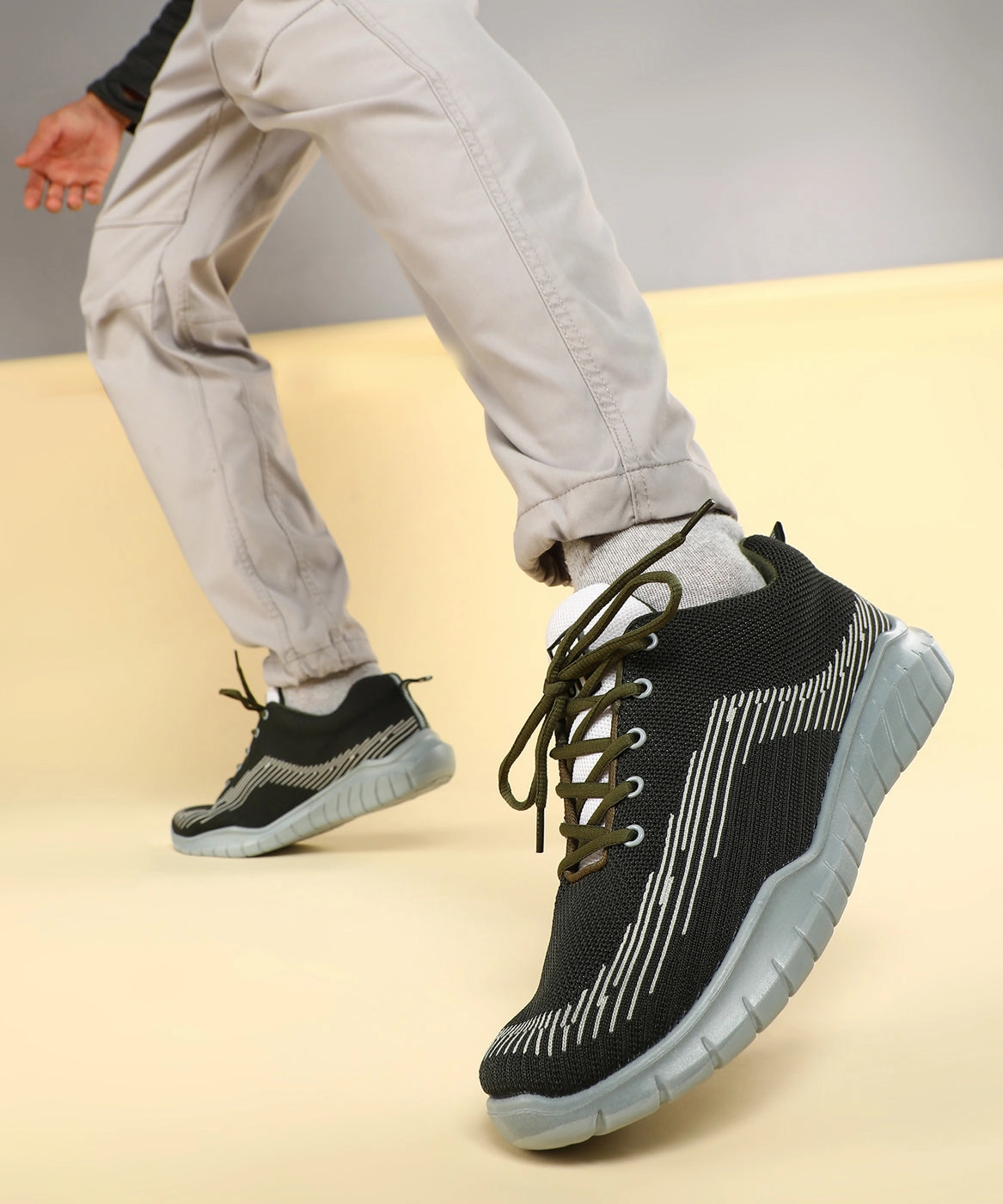 Walking In Tennis Paragon PUK1229G Men Casual Shoes | Stylish Walking Outdoor Shoes | Daily & Occasion Wear | Smart & Trendy | Comfortable Cushioned Soles