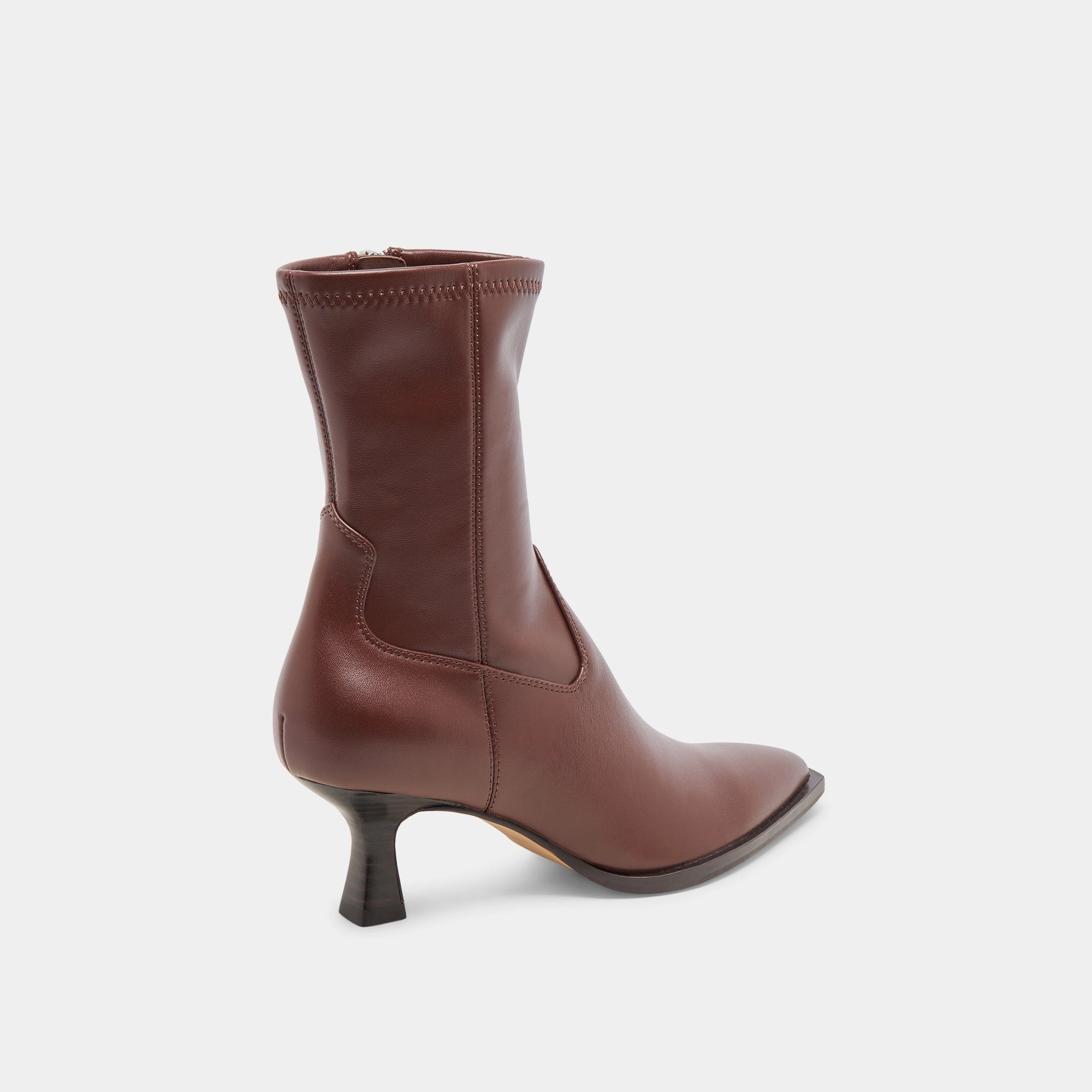 Pant Boots ARYA WIDE CALF BOOTS CHOCOLATE LEATHER