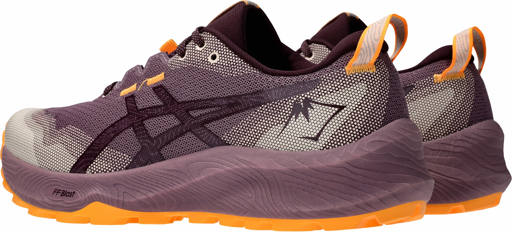 Asics Gel Trabuco 12 Womens Trail Running Shoes - Purple Goretex Trail Running Shoes