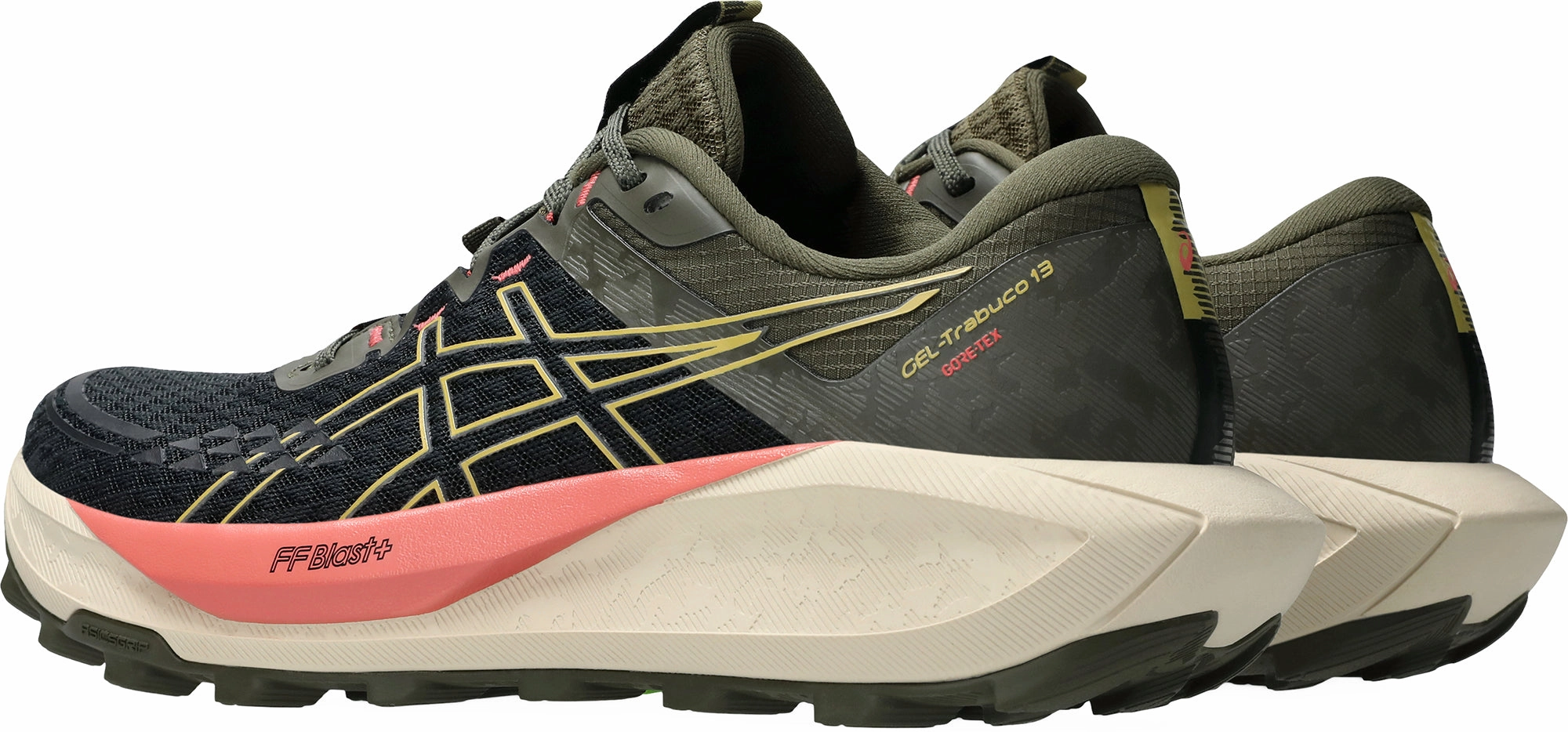 Shoe Creek Trail Asics Gel Trabuco 13 GORE-TEX Womens Trail Running Shoes - Black