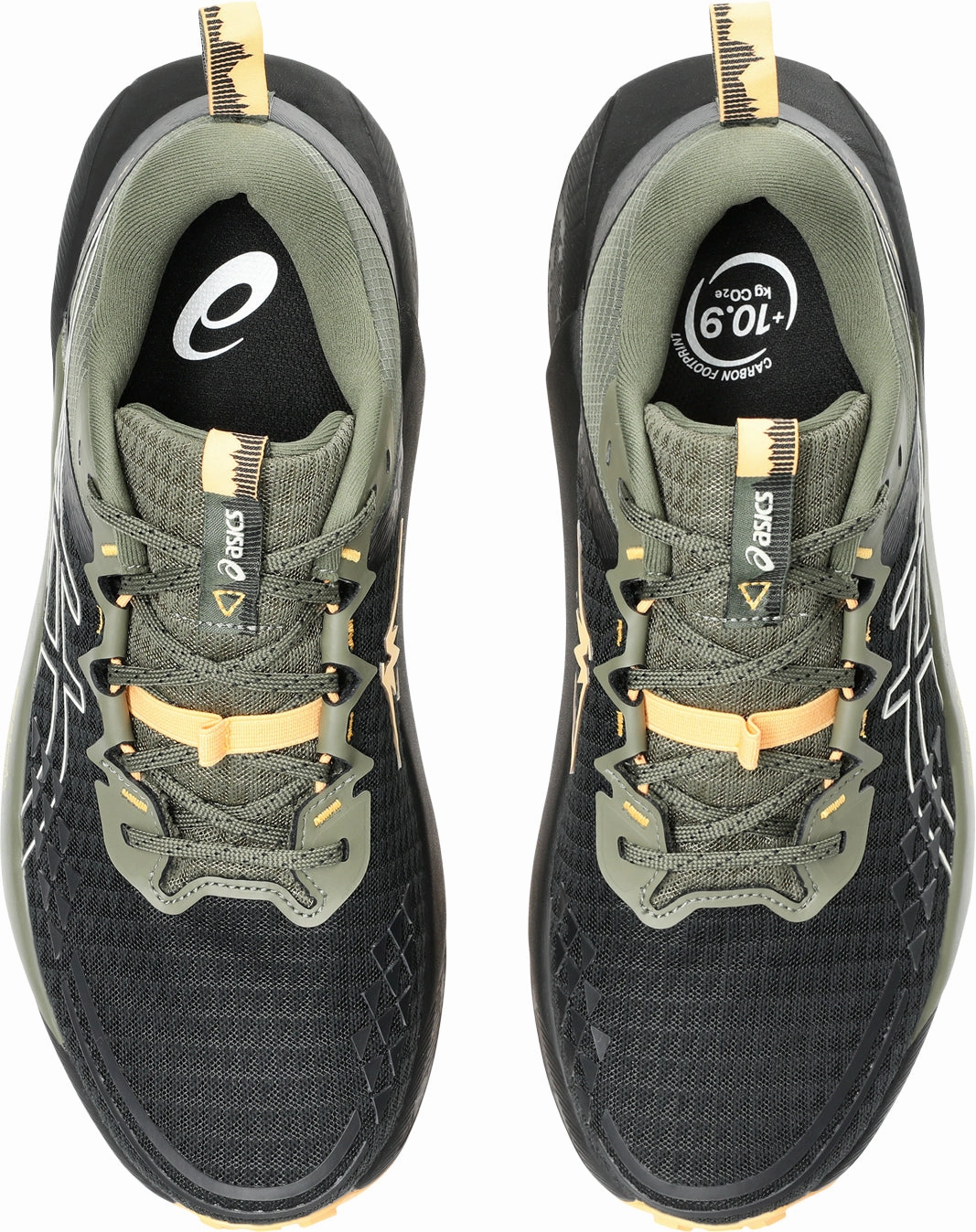 Asics Gel Trabuco 13 Mens Trail Running Shoes - Black Flexible Trail Running Shoes