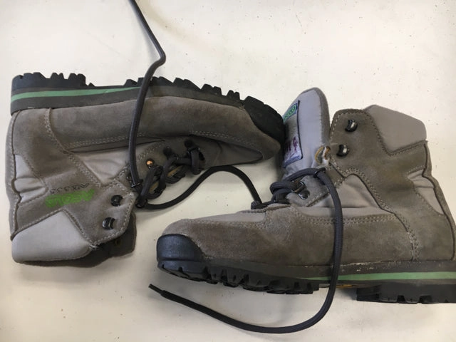 Asolo AFX 335 Grey Ladies 7 Used Hiking Boots Wind River Backwoods Waterproof Hyper Dri 3 Hiking Boots