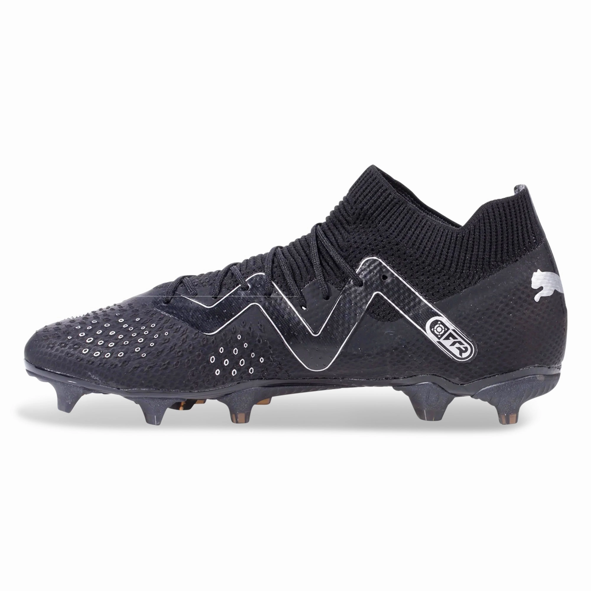 Cleats With Wide Toe Box Soccer Puma Future Pro FG/AG Soccer Cleats (Puma Black/Puma Silver)