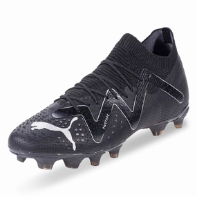 Grass Cleats For Soccer Puma Future Pro FG/AG Soccer Cleats (Puma Black/Puma Silver)