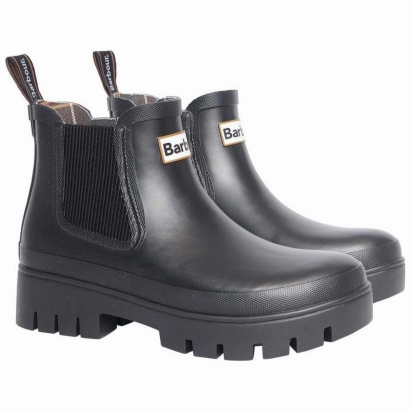 Waterproof Riding Shoes Barbour Womens Boot Wellington Halton Black